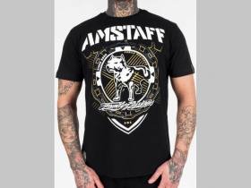 Amstaff čierne pánske tričko DIRASOL Black